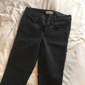 Loft Black Cropped Pants